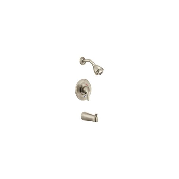 Brushed Nickel Cycling Tub/Shower